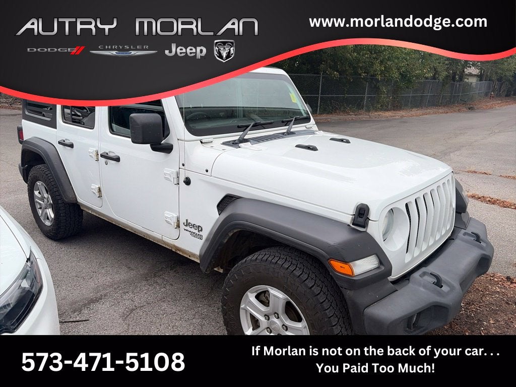 2021 Jeep Wrangler Unlimited Sport RHD