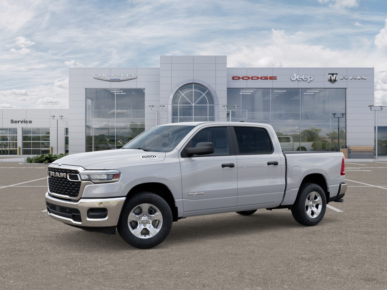 2025 RAM Ram 1500 RAM 1500 TRADESMAN CREW CAB 4X4 5'7' BOX