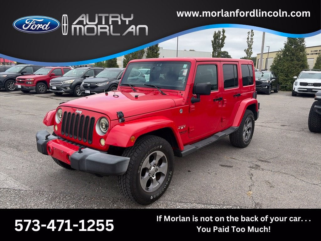2016 Jeep Wrangler Unlimited Sahara